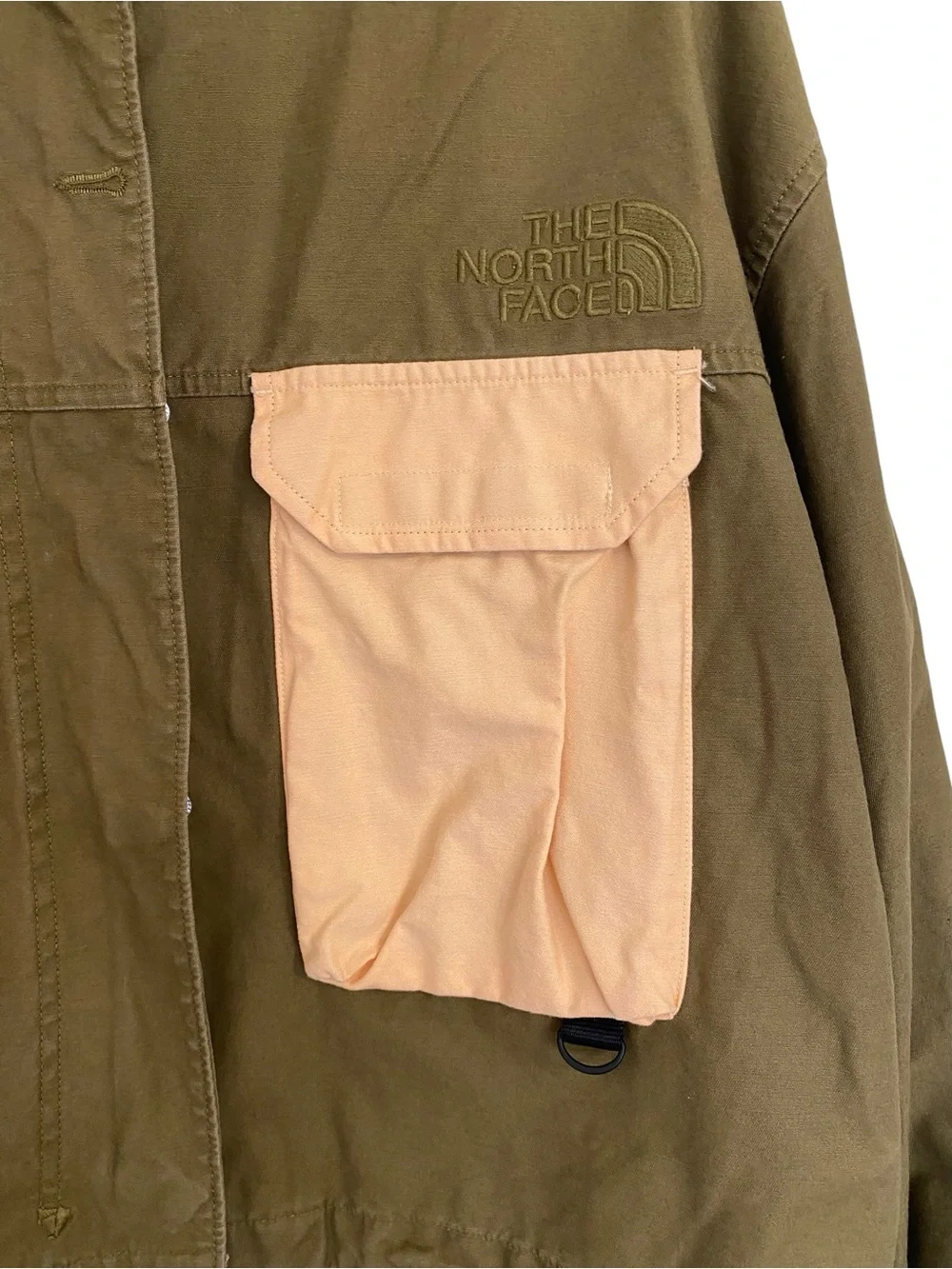 The North Face M66 Utility Field Jacket Women’s Large Cropped Gorpcore Olive